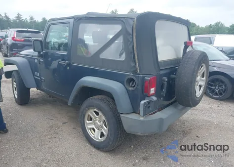 2008 Jeep Wrangler X из США, поврежденный, VIN 1J4FA24138L615457